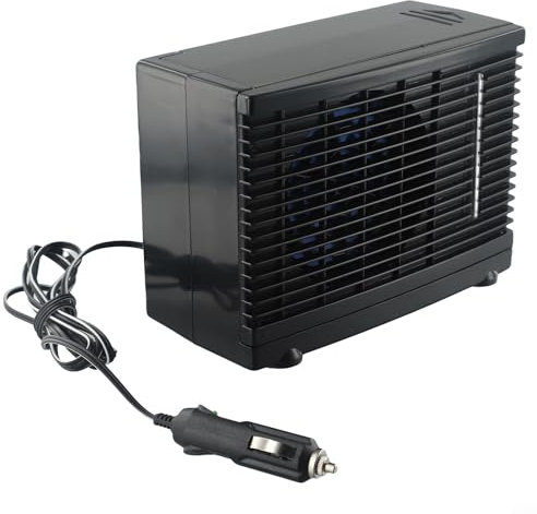 Zoegneer 12V Water Cooling Air Conditioning Fan Car Air Conditioning Fan Portable Cooler For Car Air Conditioning Fan Replacement