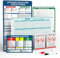 Pack de 8 affichages obligatoires - Panneaux en PVC rigide - Surface effaçable et réinscriptible - Kit de fixation inclus