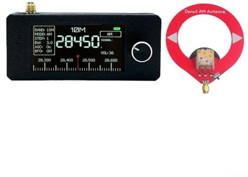 Jonikuper 0.5-108mhz Pocket Size SI4732 Radio, Receiver, for MINI Radio, Long Battery Life, Perfect For Travel, Outdoor Activities, Or Everyday Use(Black)