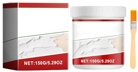 Mastic pour bois gris multifonction de 500 ml, idéal pour réparer les fissures et les trous sur les planchers en bois, meubles et armoires