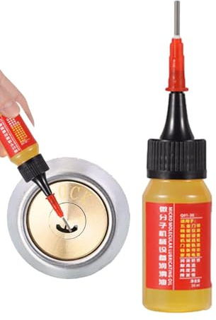 Lubrificante Per Catene Di Biciclette - Lubrificante Per Catene Bici 30ml,Strumento Multifunzione per Serrature con Grasso Meccanico a Lunga Durata e Bassa Attrito per Moto, Macchine Industriali e Gar