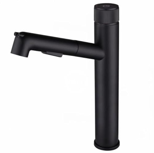 HXFFXHF Eingriff Badezimmer Bidet Becken Wasserhähne Kalt/Heißmischer Becken Waschbecken HAP Schwarzwasser Küchenarmatur Badezimmerzubehör BF402