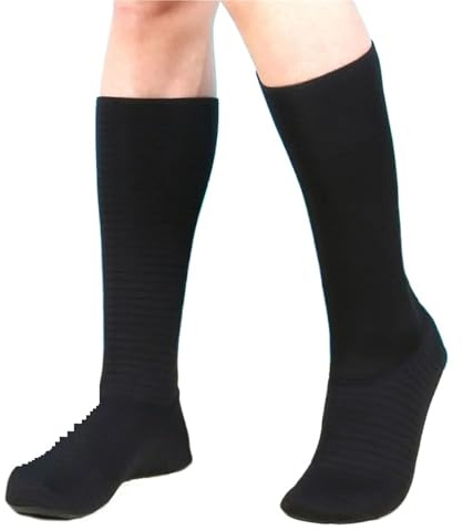 EXKURPOO Neopren socken Tauchsocken Wassersport Rutschfeste Lange Röhre Erwachsene Tauchen Surfen Stiefel Neoprenanzug Schuhe Männer Frauen