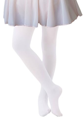 CozyWow Ballettstrumpfhose Mädchen Strumpfhose Ultra Weiche Kinder Elastisch Tanzstrumpfhose