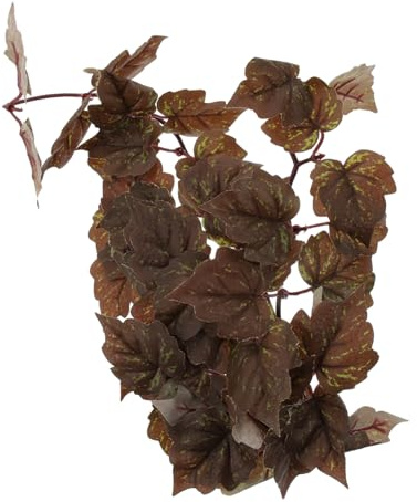 PartyKindom Plantes Artificielles Suspendues avec Ventouse pour Terrarium Reptile Décoration Habitat et Réaliste pour Aquarium et Vivarium