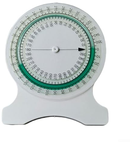 Outil de mesure de mobilité de la colonne vertébrale et des articulations essentiel pour la physiothérapie (vert)