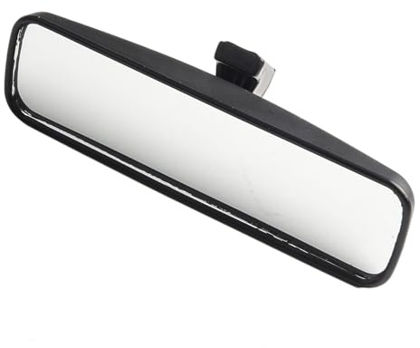 URPIZY Specchietto retrovisore interno per Nissan Micra K12 K13 K13 MK4 2003 – 2018 e Note E11 2006 – 2013 – Montaggio semplice, su misura come pezzo di ricambio
