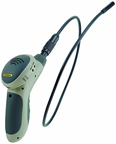 General Tools DCiS1 Borescope with Wi-Fi Enabled Real Time Video Capture, Large