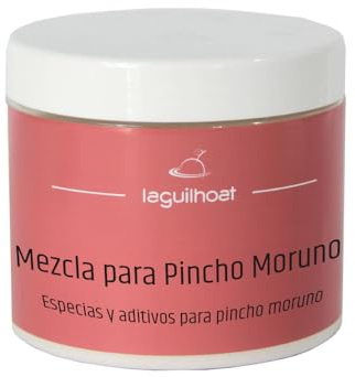 Mezcla de Especias para Pinchos Morunos 350 g en cubo hermético Rebozado y marinada estilo marroquí para brochetas a la parrilla plancha o sartén