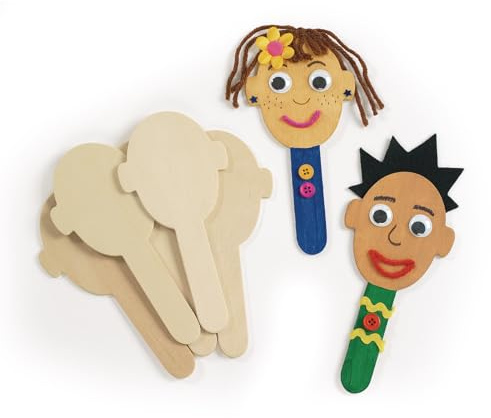 Craft Stick Faces - Set of 20
