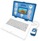 LEXIBOOK, Portátil Educativo y Bilingüe Español/Inglés con Pantalla a Color, Juguete para Niños (Niños y Niñas), 130 Actividades, Aprender Jugar Juegos y Música, Azul/Blanco, JC798i2