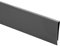 jarolift Clip De Fixation en PVC Bande D‘extrémité pour Brise Vue Canisse De Couverture Accessoires pour Brise-Vue, 3 m De Longueur, Grau