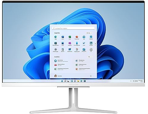 MEDION E27401 68,6 cm (27 Zoll) Full HD All in One Desktop Computer (Intel Core i3-1005G1, 8GB DDR4 RAM, 256 SSD, WLAN, Win 10 Home)