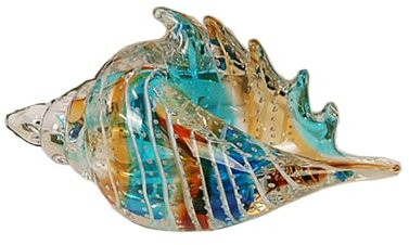 COYOUCO Moderne Einfache Farbige Glas Muschel Ornamente Wohnzimmer Hotel Büro Veranda Weinschrank Dekorationen,Multi Colored