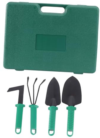 BESPORTBLE Juego De Herramientas De Jardinería De 10 Piezas Estuche Portátil Herramientas De Acero Inoxidable Diseño Floral