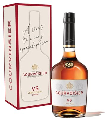 Courvoisier VS Cognac Brandy - A Toast To A Very Special Person - Gift Box, 70 cl