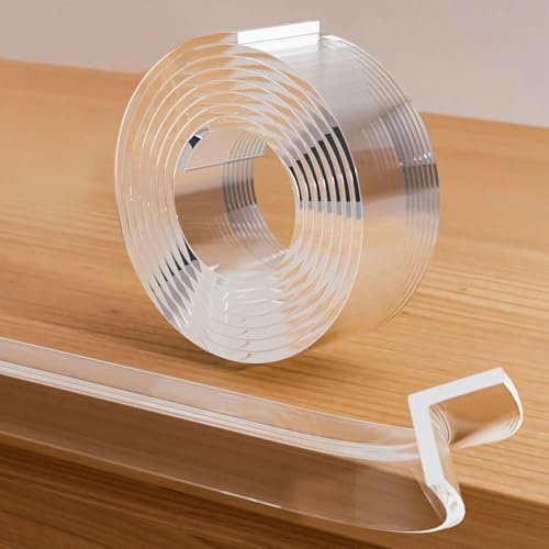 3.3ft Corner Protectors Baby Proofing, Clear Edge Protector Strip, Soft Corner Protectors für Kinder, Baby Child Safety Tables Corner Guards Against Sharp Corners für Schränke, Tische