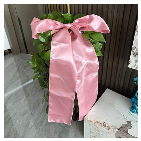 GreatRise 40×80cm Riesen Autoschleife Groß Satin Schleife Riesenschleife Geschenkschleife Keine Montage Satinschleife für Hochzeit Auto Weihnachten Geburtstag Party Haustür Deko 1 Stück