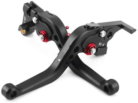 Für Yamaha Für TENERE 700 /World Raid XTZ700/SP 2019-2025 XTZ Rally Motorrad Logo Einstellbare Griffe 2024 Kurze Kupplung Bremshebel(Black)