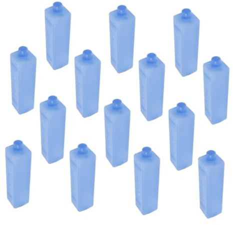 HEMOTON 14pcs Reusable Freezer Ice Packs for Food Preservation Cold Packs for Lunch Boxes and Air Conditioner Fans Fast Freezing Blocks for Picnic and Cold Chain Transport