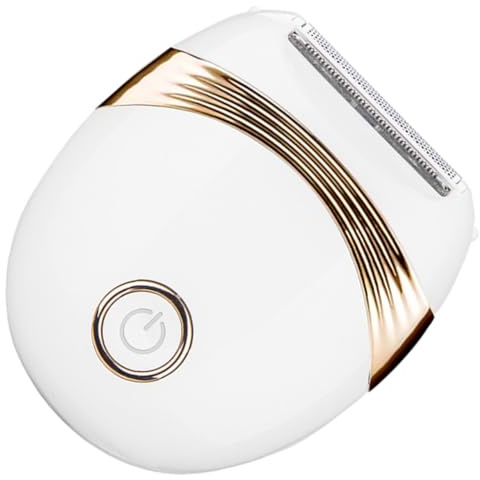 SOIMISS Epilatore Elettrico per Donna Piccolo e Portatile Design Elettrico in Acciaio Inossidabile e Abs per Gambe e Braccia, per Uso Domestico e Viaggi