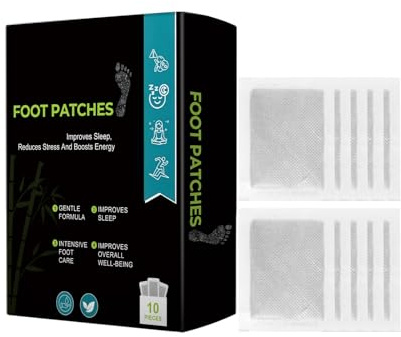 Natural Herbal Foot Patches - Sanfte Pflegepads für tägliche Entspannung & ganzheitliches Wellness (10er-Pack)