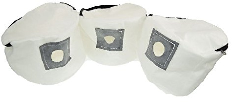 Ufixt Washable Reusable Cloth Vacuum Dust Bags | Professional Zip Opening Design | 3 Pack High Filtration Eco Friendly Sacks | compatible with Numatic Henry Plus James Basil