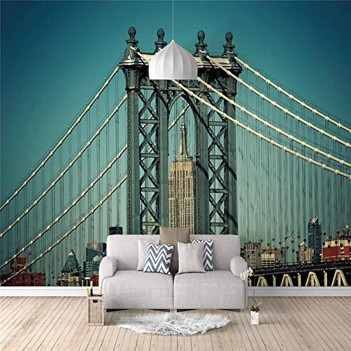 Fotomurales Puente de Londres 175X210cm Decoración de Pared decorativos Murales moderna de Papel Pintado Sala Living Oficina Dormitorio