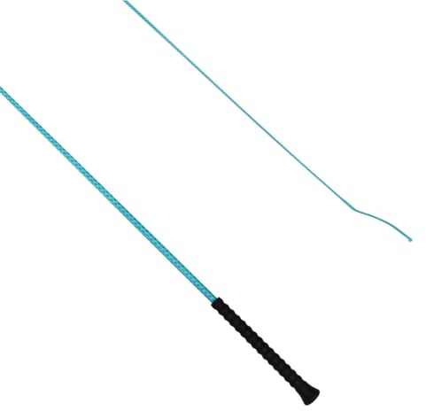 York Dressurgerte Neon Gerte Reitgerte 110 cm (blau)