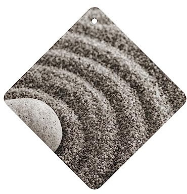 Rock Auto Lufterfrischer Hängende Auto Aromatherapie Tabletten Lufterfrischer Duft Duftkarten mit Seil für Auto Innendekoration 6 Pcs