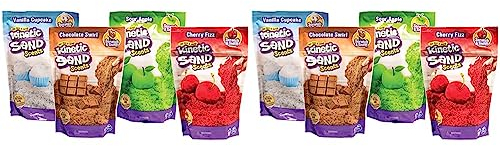 Kinetic Sand Kinetic Duft Sand zum Kneten und Formen, 1 x 226 g, unterschiedliche Varianten, Bestellung umfasst die Lieferung Einer Packung (Packung mit 2)