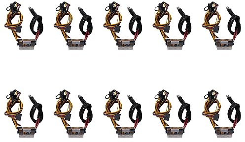 Booso 10X 450W 24Pin 12V DC Entrée Pic 450W Sortie Realan Mini ITX PSU DC ATX PC Interrupteur DC-DC ATX Alimentation pour Ordinateur