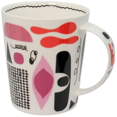Eigenart Cupti Malaga leichte Tasse aus Fine Bone China Porzellan mit Henkel, 500ml, 71004