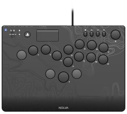 HORI NOLVA Mechanical All-Button Controller für PlayStation 5 und Windows 11/10 - Offiziell lizenziert von Sony
