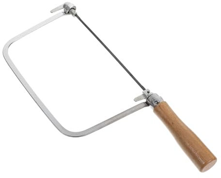 Didiseaon Mini Para Tallar Con Mango De Madera Diseño De Marco Para Mayor Estabilidad Para Proyectos De Carpintería y Manualidades Con De Mano Para Madera