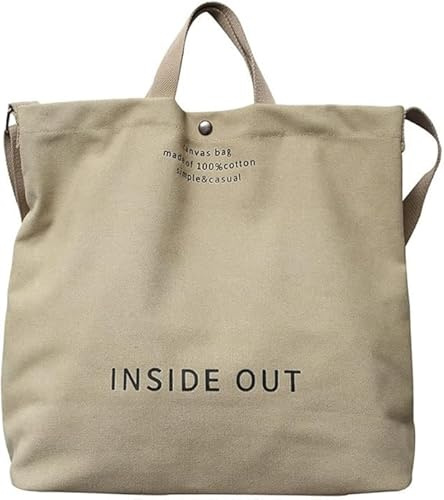 Mayhug Bolso de mano para mujer, color crema, 44 x 38 x 14 cm