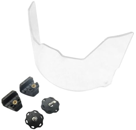 Visières transparentes pour enfants avec clips pour visières