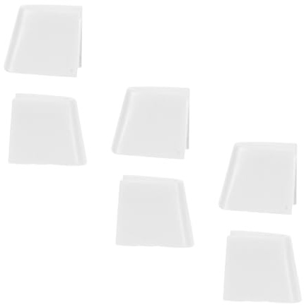 Lurrose 6pcs White Dimmer Switch Knob Replacement for Compatible Light Dimmer Control Knobs for Ceiling Lights and Home Ambience Adjustment
