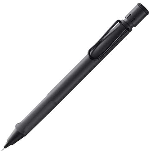 Lamy safari umbra Druckbleistift - klassicher Minenbleistift mit ergonomischem Griff & Gehäuse aus ASA-Kunststoff - Bleistift mit Feinstrichmine M 41 in Strichbreite 0,5 mm & Radiertip