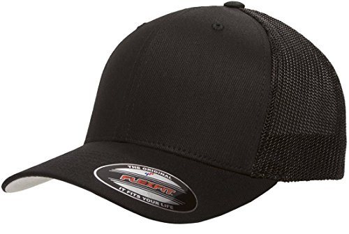 Flexfit Unisex Flexfit Mesh Trucker Cap, Damen und Herren Kappe, erhältlich in 5 Farben, Größen S/M - L/XL