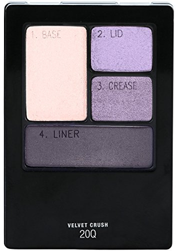 Maybeline New York Expert Wear Eyeshadow Quads, Velvet Crush, 0.17 Ounce