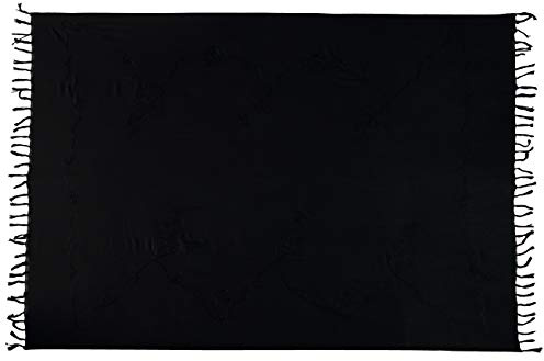 Beste Auswahl Großer Premium Sarong Pareo Wickelrock Strandtuch Schal Handtuch Wickelrock