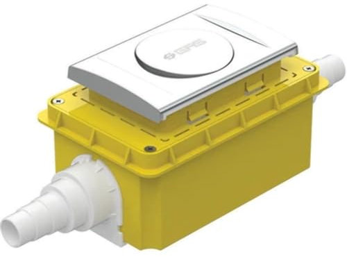 VALVOLA A SFERA DA INCASSO GAS BOX 16 DN 15