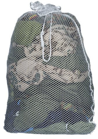 Mil-Tec Unisex – vuxen tvättpåse nät-13870001 nät, oliv, en storlek