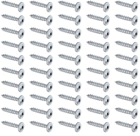 Alberts 338381 Holzschrauben Speed | Ruspert silber | Ø7 x 40 mm | 50er Set