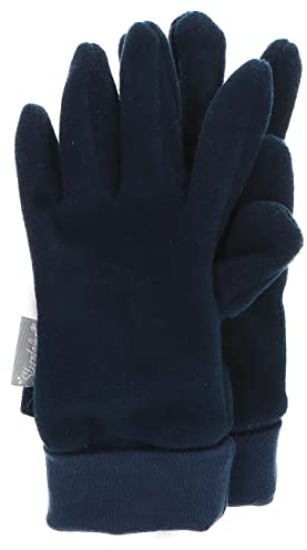 Sterntaler Fingerhandschuh Microfleece mit elastischen Bündchen – Warme Kinder Handschuhe – Unisex Winterhandschuhe für Jungen & Mädchen - Accessoire für kühlere Tage – marine, Größe 4
