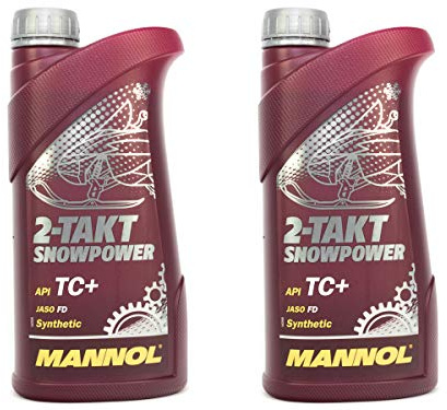 Motorenöl 2-Takt Snowpower MANNOL API TC+ 2 Liter