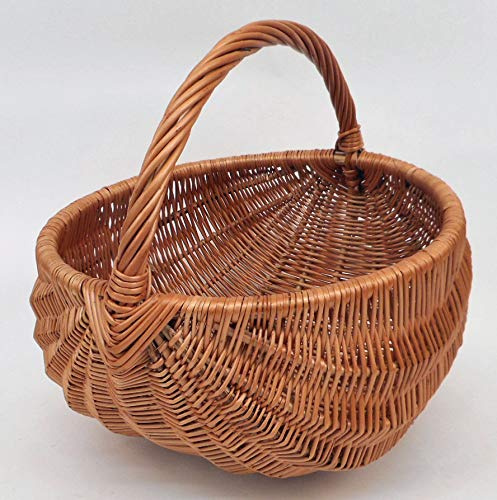 Panier rond en osier Tosca