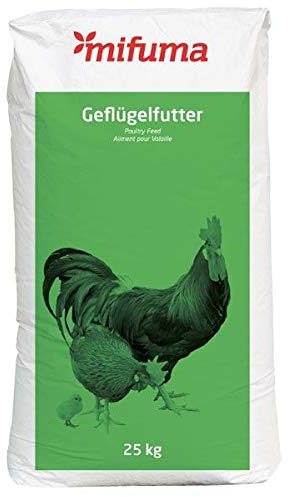 Mifuma Ziergeflügel Futter ZZH Wachtel Legewachtelfutter Kräuterkomplex 5 kg / 25 kg Pellet 2,2 mm für Ziergeflügel, Vogel, beide Geschlechter, Erwachsene, Vogelhalter, Ziergeflügelzüchter, Futter