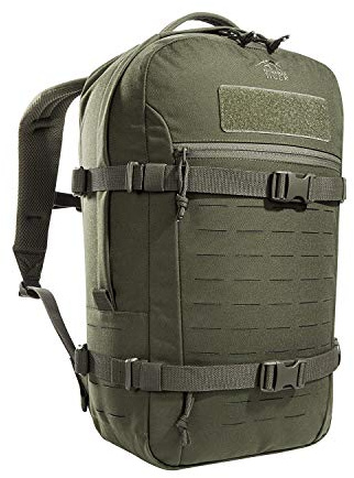 Tasmanian Tiger TT Modular Daypack XL - Zaino da giorno compatibile con Molle, leggero, con sistema di idratazione, capacità 23 litri, oliva, 23 Liter, zaini giornalieri
